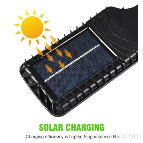 Luz de parede movida a energia solar para iluminação elegante do pátio